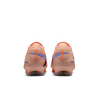 Nike Zoom Mercurial Vapor 16 LV8 Elite Kunstgras Voetbalschoenen (AG) Zalmroze Donkerblauw Paars