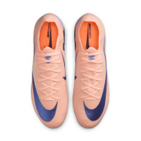 Nike Zoom Mercurial Vapor 16 LV8 Elite Kunstgras Voetbalschoenen (AG) Zalmroze Donkerblauw Paars