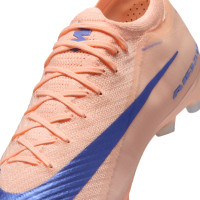 Nike Zoom Mercurial Vapor 16 LV8 Elite Kunstgras Voetbalschoenen (AG) Zalmroze Donkerblauw Paars