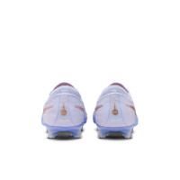 Nike Tiempo Maestro LV8 Elite Gazon Artificiel Chaussures de Foot (AG) Bleu Clair Bleu-Violet Bronze