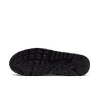 Nike Air Max 90 Premium Sneakers Grijs Zwart Smoke Grey Oranje