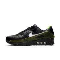 Nike Air Max 90 Tiempo Baskets Noir Blanc Voltage Green