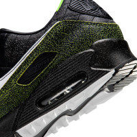 Nike Air Max 90 Tiempo Baskets Noir Blanc Voltage Green