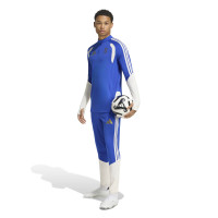 Haut d'entraînement adidas Juventus, pull 1/4-Zip 2026-2027, bleu, blanc, or