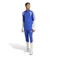 Haut d'entraînement adidas Juventus, pull 1/4-Zip 2026-2027, bleu, blanc, or