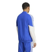 Veste d'entraînement adidas Juventus Presentation 2026-2027 bleu blanc or
