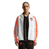 Nike Nederland Energy Trainingsjack 2026-2028 Wit Oranje Zwart