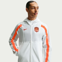 Survêtement Nike Netherlands Energy 2026-2028 blanc noir orange