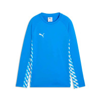 Sweat PUMA TeamLiga26 pour enfants, bleu et blanc