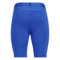 Pantalons de glisse adidas TechFit pour Enfants, bleu foncé