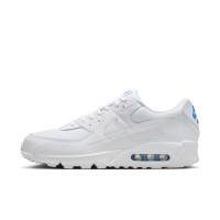 Nike Air Max 90 Sneakers Wit Blauw Crystal