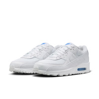 Nike Air Max 90 Sneakers Wit Blauw Crystal