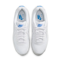 Nike Air Max 90 Sneakers Wit Blauw Crystal