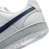 Nike Court Vision Low Baskets Blanc Bleu Foncé Platine