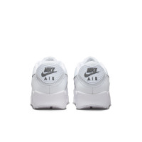 Nike Air Max 90 Baskets Blanc Blanc Gris Foncé