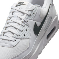 Nike Air Max 90 Baskets Blanc Blanc Gris Foncé