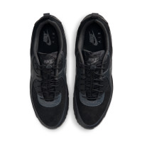 Nike Air Max 90 Baskets Noir Anthracite Gris Foncé Gris Argenté