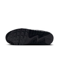 Nike Air Max 90 Baskets Noir Anthracite Gris Foncé Gris Argenté