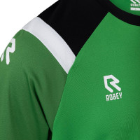 Chemise de football verte Robey Control pour Enfants