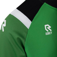 Haut d'entraînement Robey Control 1/4-Zip Vert pour Enfants