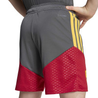 adidas AS Roma Trainingsset 2026-2027 Kids Donkergrijs Rood Oranje