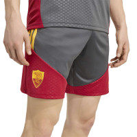 adidas AS Roma Trainingsset 2026-2027 Donkergrijs Rood Oranje