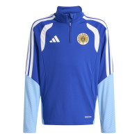 Haut d'entraînement adidas FFK Curaçao 1/4-Zip 2026-2028 pour Enfants, bleu