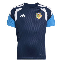 Chemise d'entraînement adidas FFK Curaçao 2026-2028 pour Enfants, bleu foncé