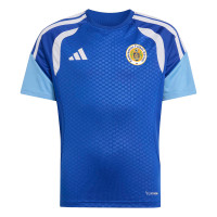 Kit d'entraînement adidas FFK Curaçao 2026-2028 bleu pour enfants