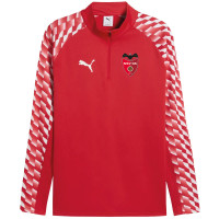 NSV '46 Trainingstrui 1/4-Zip Senior Rood