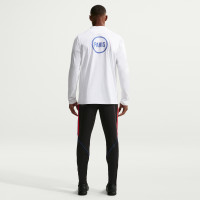 Pantalon d'entraînement Nike Paris Saint-Germain Strike 2026-2027 noir rouge vif bleu foncé