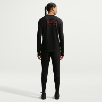 Pantalon d'entraînement Nike Paris Saint-Germain Strike 2026-2027 pour femmes, noir, rouge vif, bleu foncé