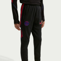Nike Paris Saint-Germain Strike Trainingspak 1/4-Zip 2026-2027 Kids Zwart Felrood Donkerblauw