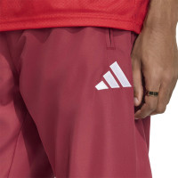adidas Arsenal Stadium Trainingsbroek 2026-2027 Bordeauxrood Zwart Wit