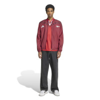 adidas Arsenal Stadium Trainingsjack 2026-2027 Bordeauxrood Zwart Wit