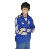 adidas Italie Anthem Veste d'Entraînement 2026-2028 Bleu Doré