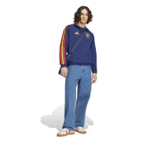 adidas Espagne Anthem Veste d'Entraînement 2026-2028 Bleu Foncé Jaune Rouge