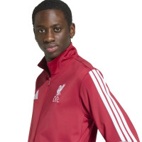 adidas Liverpool DNA Trainingspak Full-Zip 2026-2027 Rood Wit
