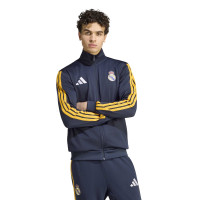adidas Real Madrid DNA Trainingspak 2026-2027 Donkerblauw Oranje Wit