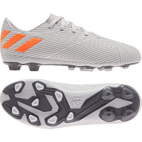 adidas NEMEZIZ 19.4 Gras / Kunstgras Voetbalschoenen (FxG) Kids Grijs Oranje