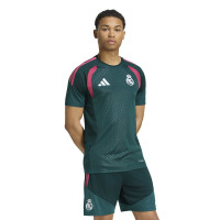 Set d'entraînement adidas Real Madrid 2026-2027 vert foncé rose blanc