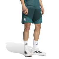 adidas Real Madrid Trainingsbroekje 2026-2027 Donkergroen Roze Wit