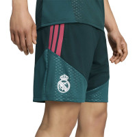 Set d'entraînement adidas Real Madrid 2026-2027 vert foncé rose blanc