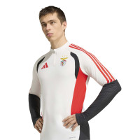 Survêtement adidas Benfica 1/4-Zip 2026-2027 blanc noir rouge