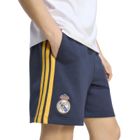 Short adidas Real Madrid DNA 2026-2027 bleu foncé blanc orange
