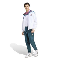 Pantalon d'entraînement adidas Real Madrid Stadium 2026-2027 vert foncé et blanc
