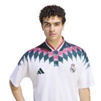 Ensemble complet adidas Real Madrid Stadium 2026-2027 blanc vert foncé noir