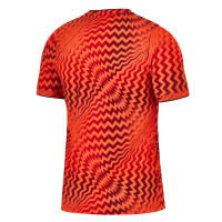 Maillot d'entraînement d'avant-match Nike Turkey 2026-2028 rouge vif rouge foncé