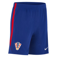 Pantalon d'entraînement Nike Croatia Strike 2026-2028 bleu foncé rouge blanc