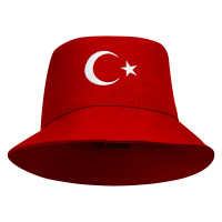 Nike Turkije Apex Bucket Hat 2026-2028 Rood Wit